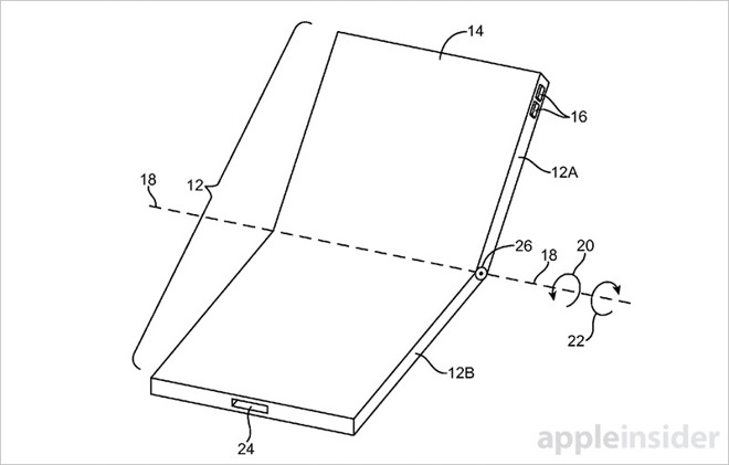 Nový patent Applu uvažuje o ohebném iPhonu v mnoha konfiguracích