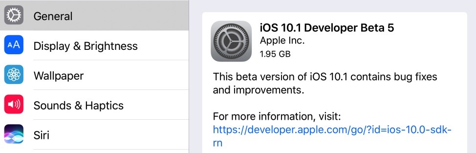 photo of Apple iOS 10.2 beta 5 available for developers and public, second release in a week image