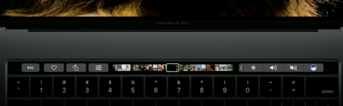 Apple adds basic support for Touch Bar in beta Web-based iCloud Photo Library