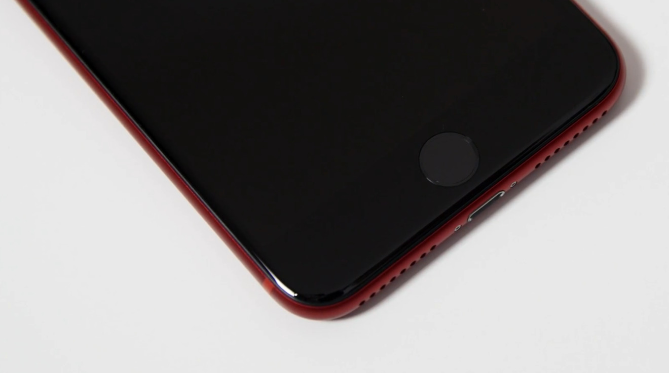 photo of Video combines (Product)Red iPhone 7 Plus with Jet Black iPhone face image