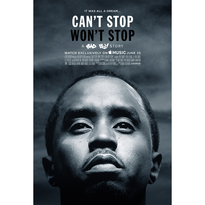 photo of 'Can't Stop, Won't Stop: A Bad Boy Story' confirmed as Apple Music exclusive image