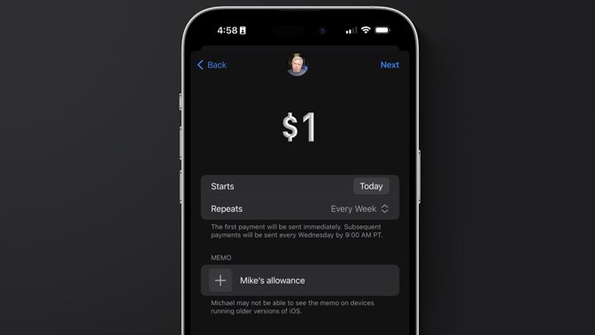 How To Set Up Recurring Apple Cash Payments In Ios