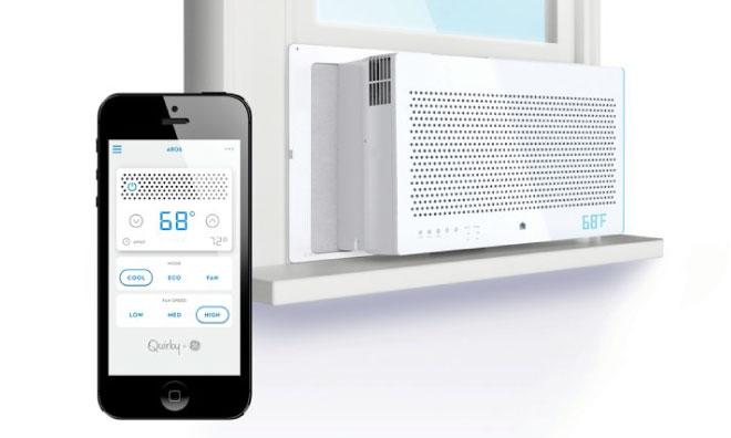 General Electric And Quirky Unveil Iphone Connected Smart A C Unit Appleinsider