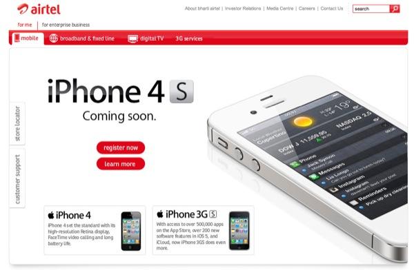 Airtel iPhone 4S