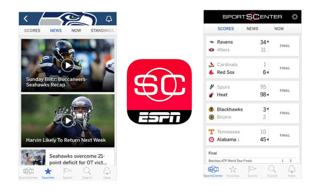 ESPN overhauls for iPhone, HBO Go adds Chromecast support | AppleInsider
