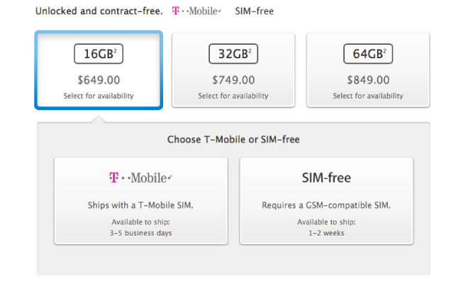 Unlocked Sim Free Iphone 5s Now Available From Apple S Online