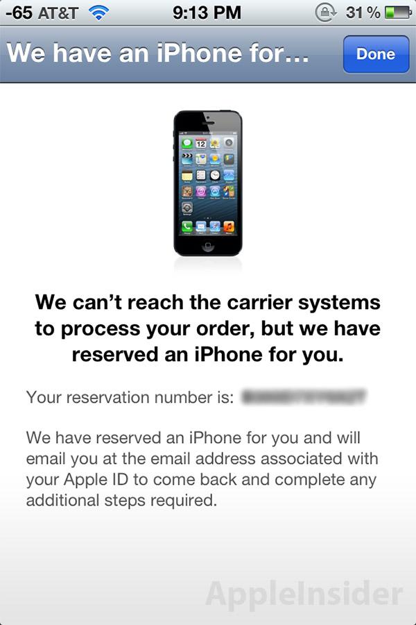 iPhone 5 Pre-order