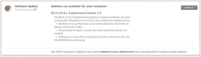 update from mac os x 10.7.5 to 10.8