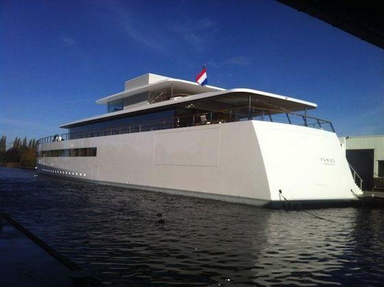 Steve Jobs' Apple inspired super yacht revealed in Netherlands ...