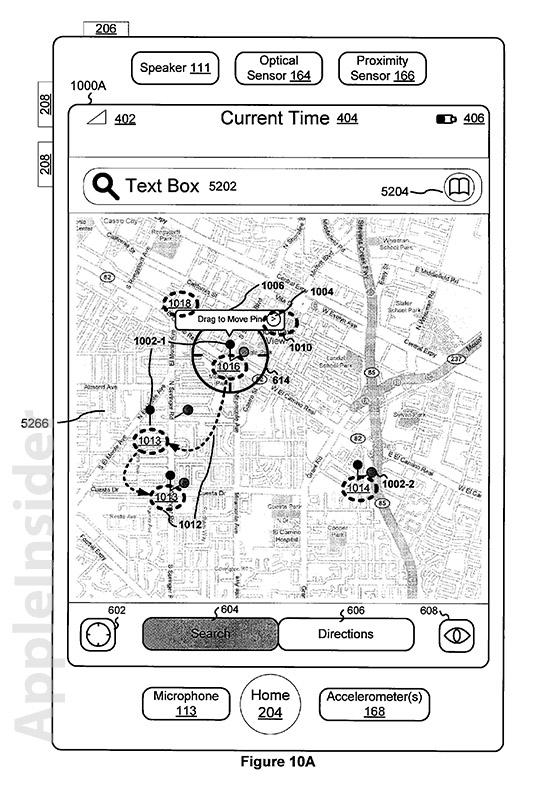 Apple Maps patent