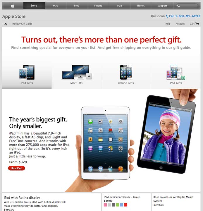 Online Apple Store, iOS Apple Store app get decorated for the holidays  AppleInsider