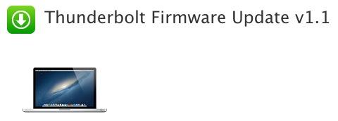 the cuurent thunderbolt firmware version is
