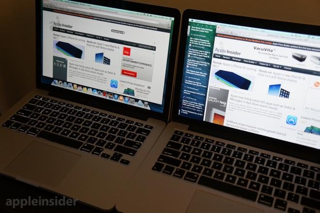 macbook retina vs non retina