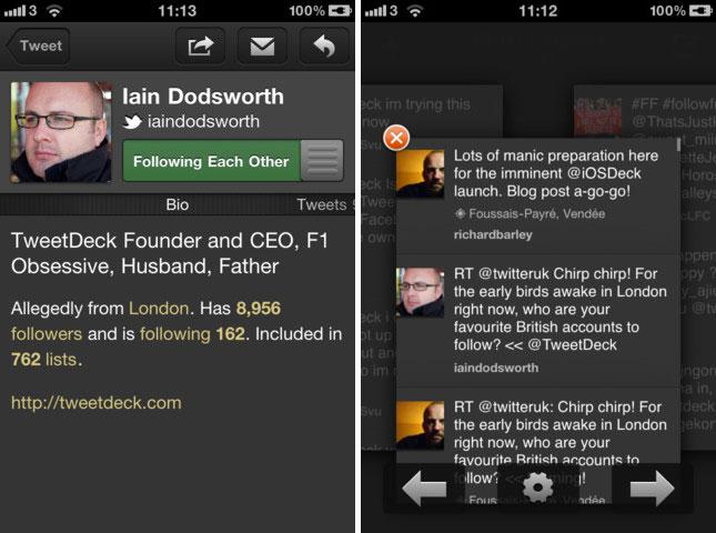 twitter on iphone tweetdeck