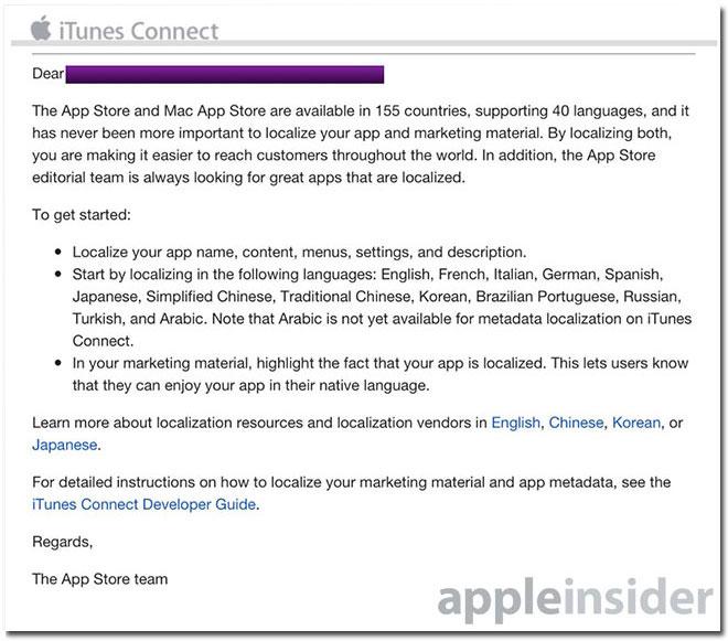 Apple Asks Developers To Localize Apps Opens Chinese Support Forum In International Push Appleinsider