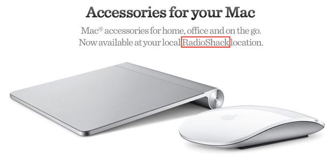 Radioshack Expands Sales Of Apple S Mac Peripherals And Accessories Appleinsider