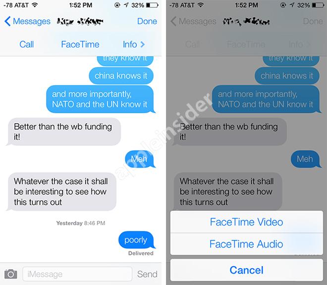 iOS 7 beta: FaceTime Audio brings built-in VoIP, free long distance