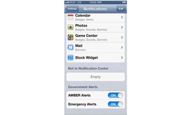 AT&amp;T、ソフトウェアアップデートでiPhone 5と4Sに緊急警報システムを追加 [u]