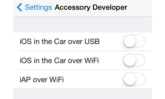 Forskudssalg raid Massakre Hidden iOS 7 beta option points to 'iOS in the Car' AirPlay support over  Wi-Fi | AppleInsider