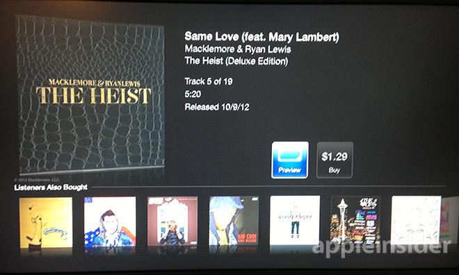 Latest Apple TV beta brings iTunes music purchasing to the ...