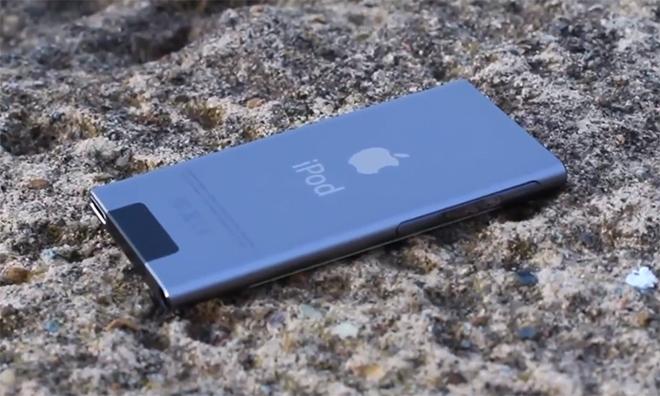 Apple's new 'space gray' color option shown off in iPod nano video