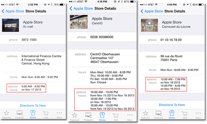 Apple Stores around the world to close hours early next weekend