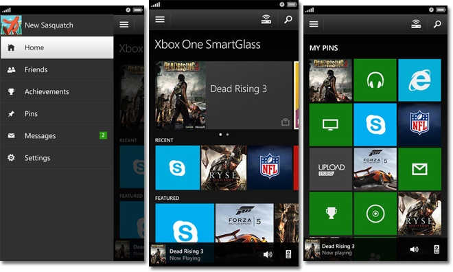 xbox smartglass xbox one