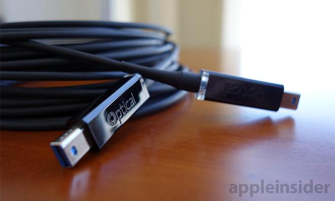 Optical Thunderbolt 3 Cables Begin Rolling Out in Lengths Up to 50 Meters -  MacRumors