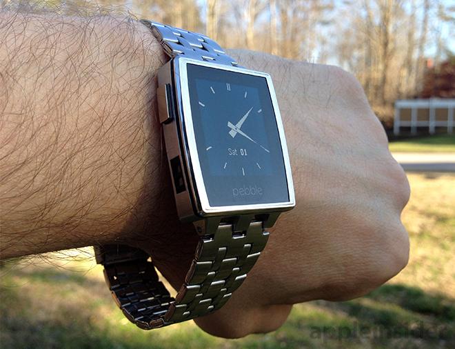 Pebble steel armband hot sale