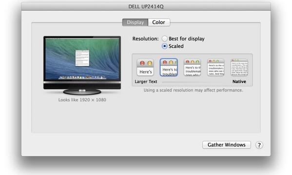 mac mini late 2014 4k 60hz monitor that woks