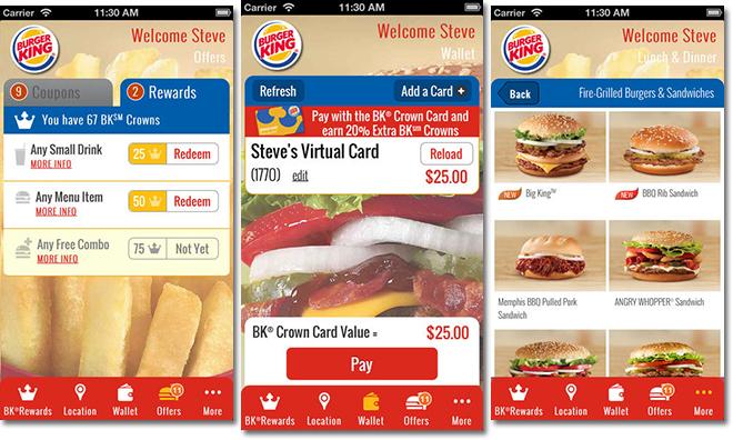 Crown Card Balance with app orders? : r/BurgerKing