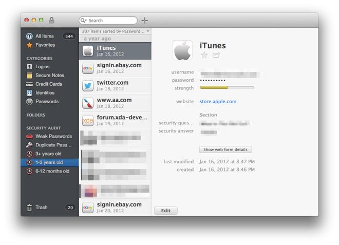 1password for mac