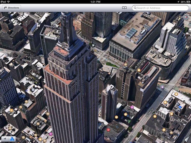 Apple Maps 3D