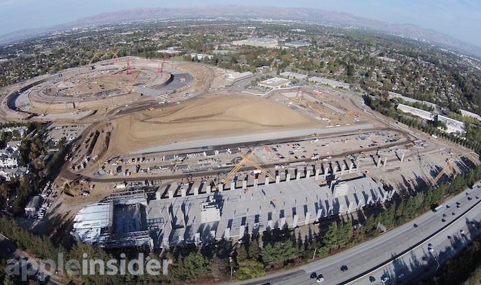 Apple Campus 2 October parking structure