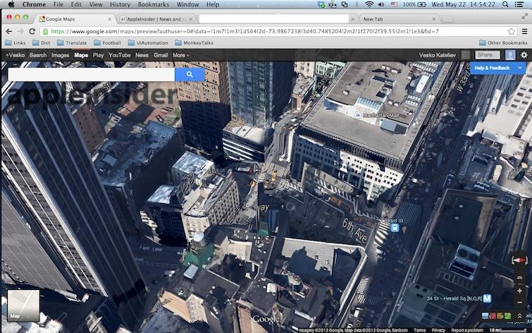 Can Google Maps be 3d?