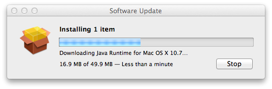 Mac OS X Lion Java