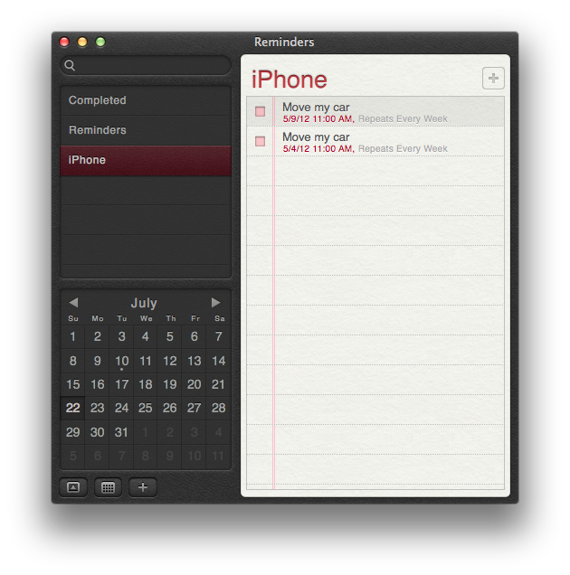 calendar reminder app for mac