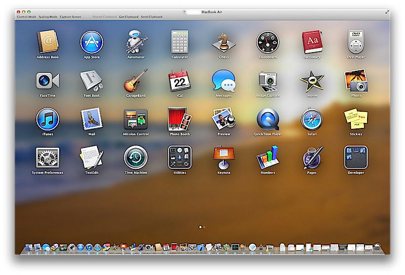 parallel desktop for mac os x mountain lion