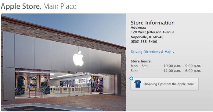 apple store naperville make appointment