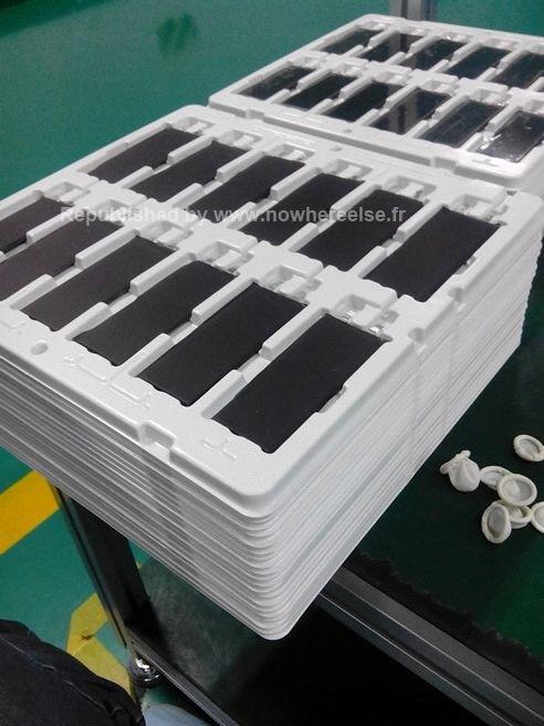 Purported Apple Iphone 5s Batteries Shown On Assembly Line