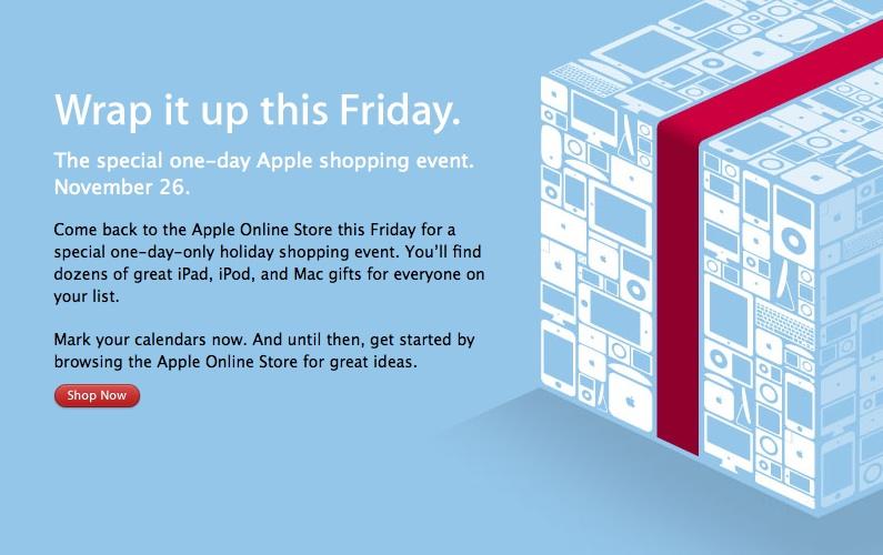Apple posts Black Friday sale teaser | AppleInsider