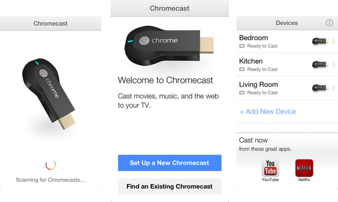 parque Natural Prematuro agudo Official Google app lets Chromecast owners set up streaming device from  iPhone, iPad | AppleInsider
