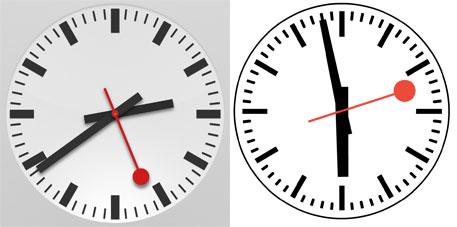 Apple reaches license agreement for Swiss rail clock design