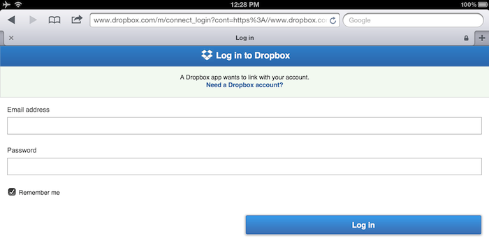 dropbox mac user location