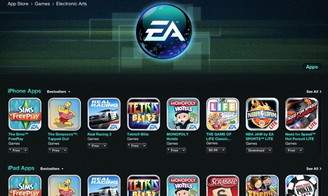 video games on app store