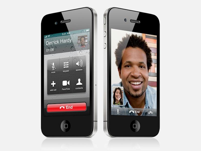 iPhone 4 の内部: FaceTime ビデオ通話