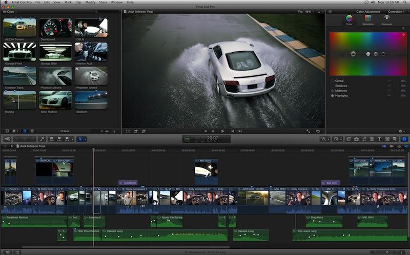 Apple、299ドルの64ビット版Final Cut Pro Xを6月に新製品プレビュー