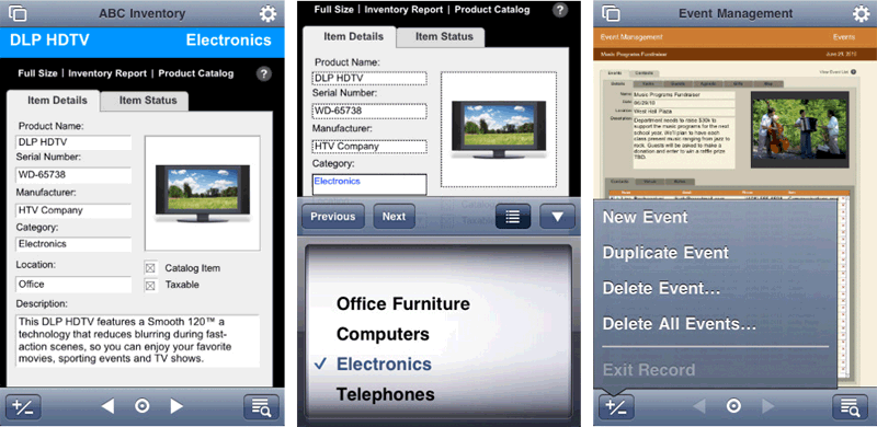 filemaker iphone