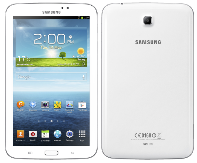 kruising enkel en alleen Correct Samsung's new 7" Galaxy Tab 3 to take on Apple's iPad mini, and take phone  calls | AppleInsider