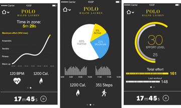 Ralph Lauren debuts iOS-connected fitness & health tracking Polo Tech  t-shirt | AppleInsider